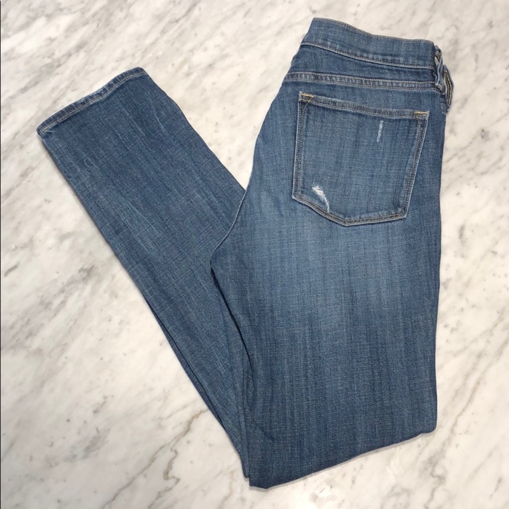 J. Crew | Distressed Jeans straight leg